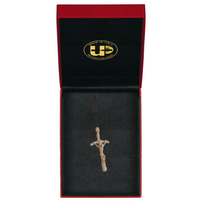 0045 201000E Papstkreuz Halsband und Etui Exclusive
