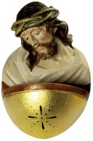 026 W-32WJ Weihwassergefäss Jesus mit Dornenkrone