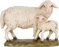 085 4014 Schaf stehend mit Lamm