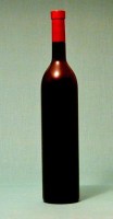 010 150-44 Pfeffermühle Flasche 2 Liter schwarz, Höhe 44 cm