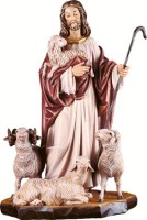 0005 2011 Jesus der gute Hirte mit Schafen