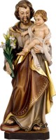 0025 3006 Heiliger Josef mit Kind und Lilie