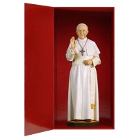 0030 203000B Papst Franziskus mit Geschenkbox