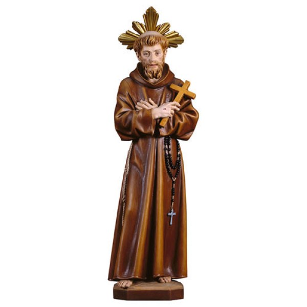 0095 272100 Heiliger Franziskus von Assisi m Kreuz u Schein