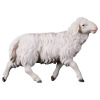 (0210) 700141 Schaf laufend  Krippenfigur Holz Perathoner