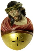 025 W-32WJ Weihwassergefäss Jesus mit Dornenkrone