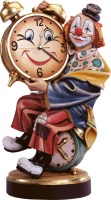 090 0245 Clown mit funktionstüchtieger Uhr