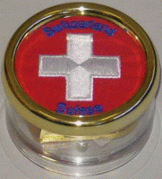 100-06-601 Stickerei Switzerland 18 Tonzähne