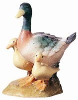 181 H-2057 Ente mit 2 Jungen