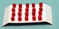 (B03)Birnen E5.5, rot (Art-Nr. 53511 rot)