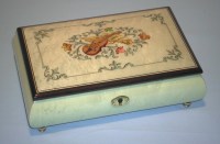 70CV01 Weiss, abschliessbar, Musikwerkgrösse 18 Tonzähne