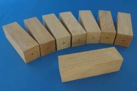 8-eichenholzholzkanteln-115x34x34