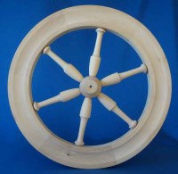 holzrad-spinnradgross-ziergegenstand