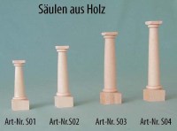 Holzsäule S01 Höhe 80mm