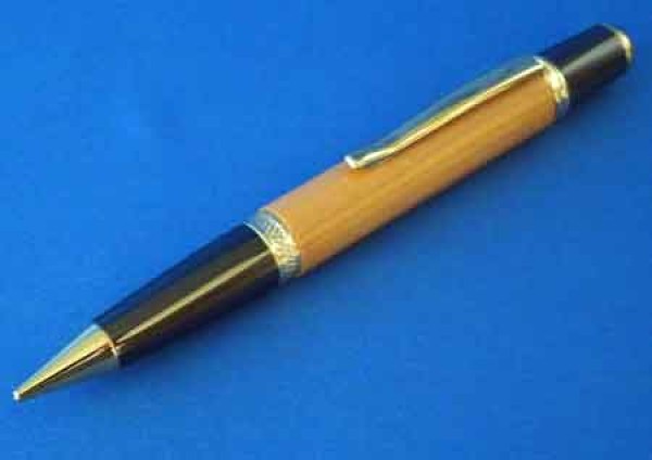 drehminenbleistiftsierra-goldgunmetall-olivenhollz